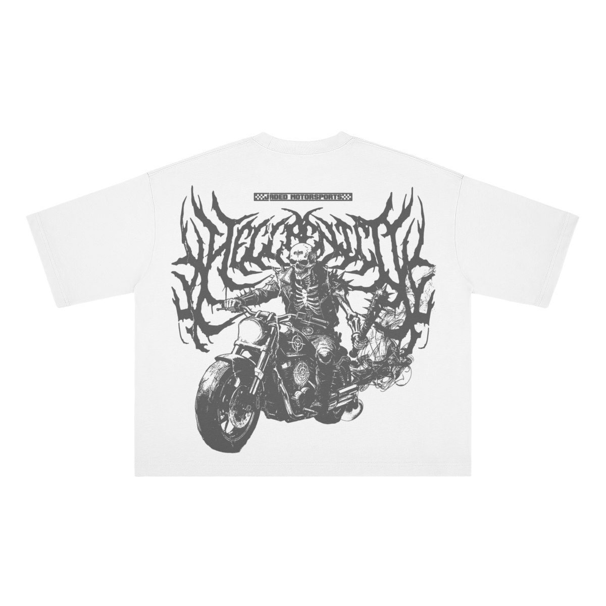 (JADED) OUTLAW M/C CROPPED TEE