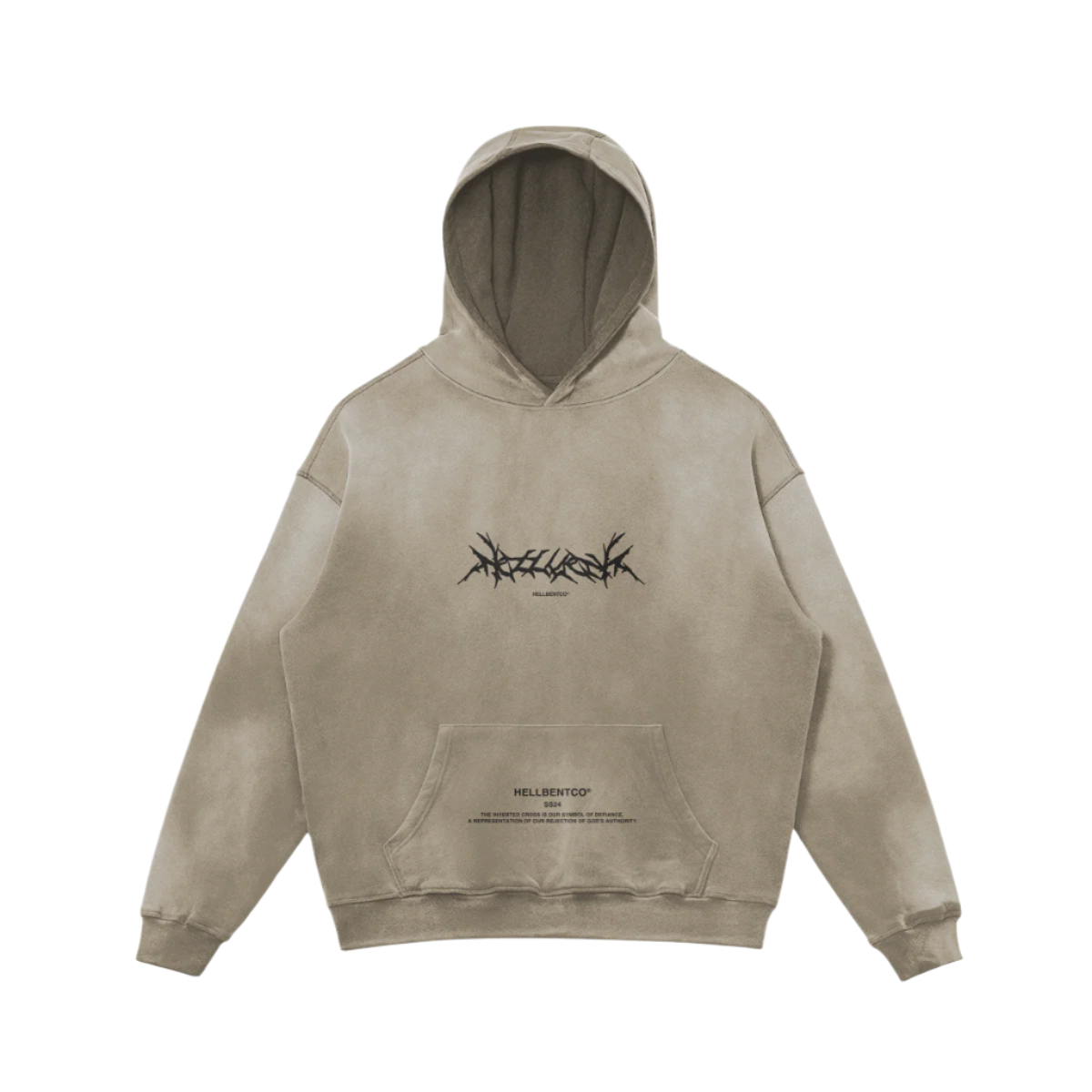 (Fawn) HEVITEK Faded Heavyweight Hoodie