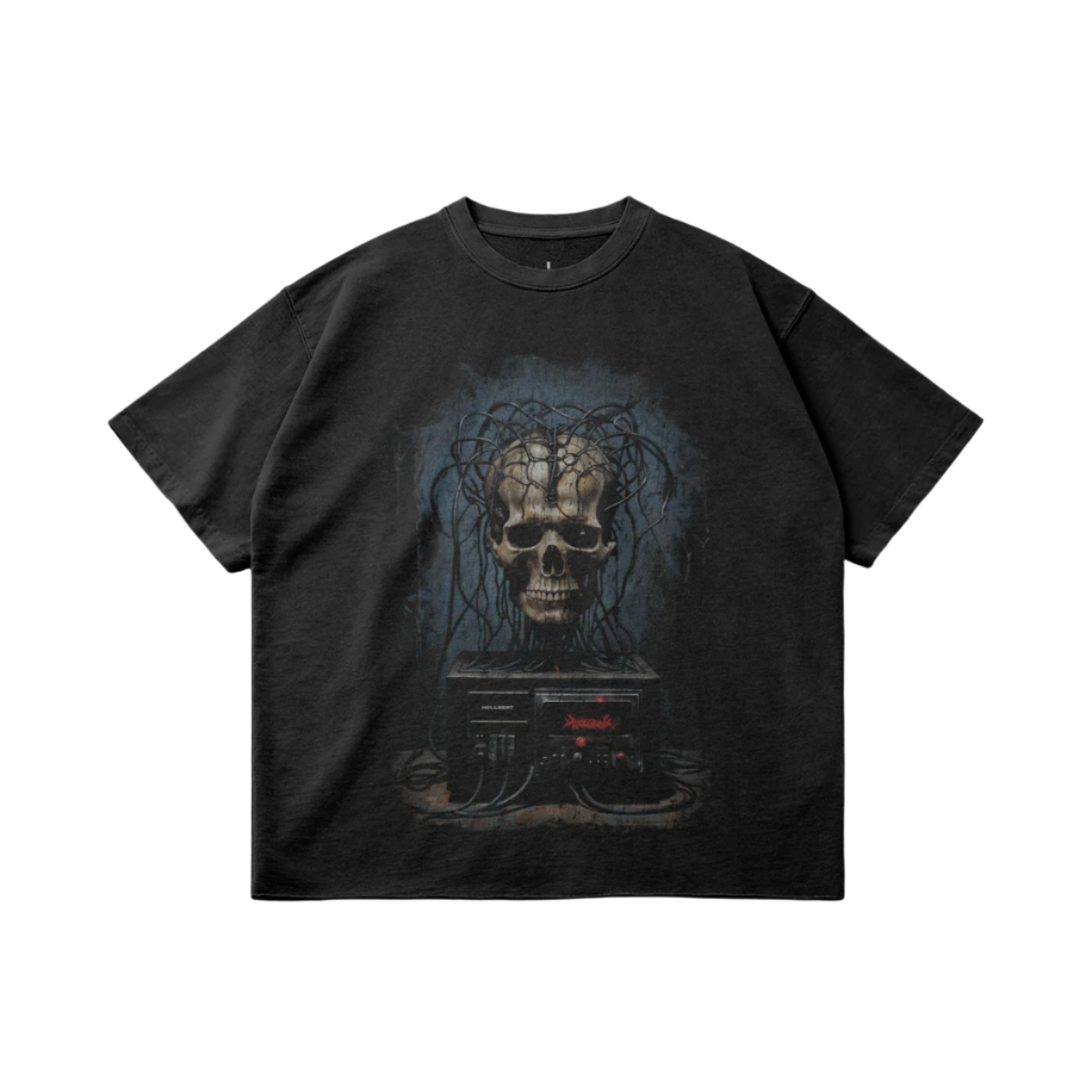 MEMBRANE Raw Hem Tee