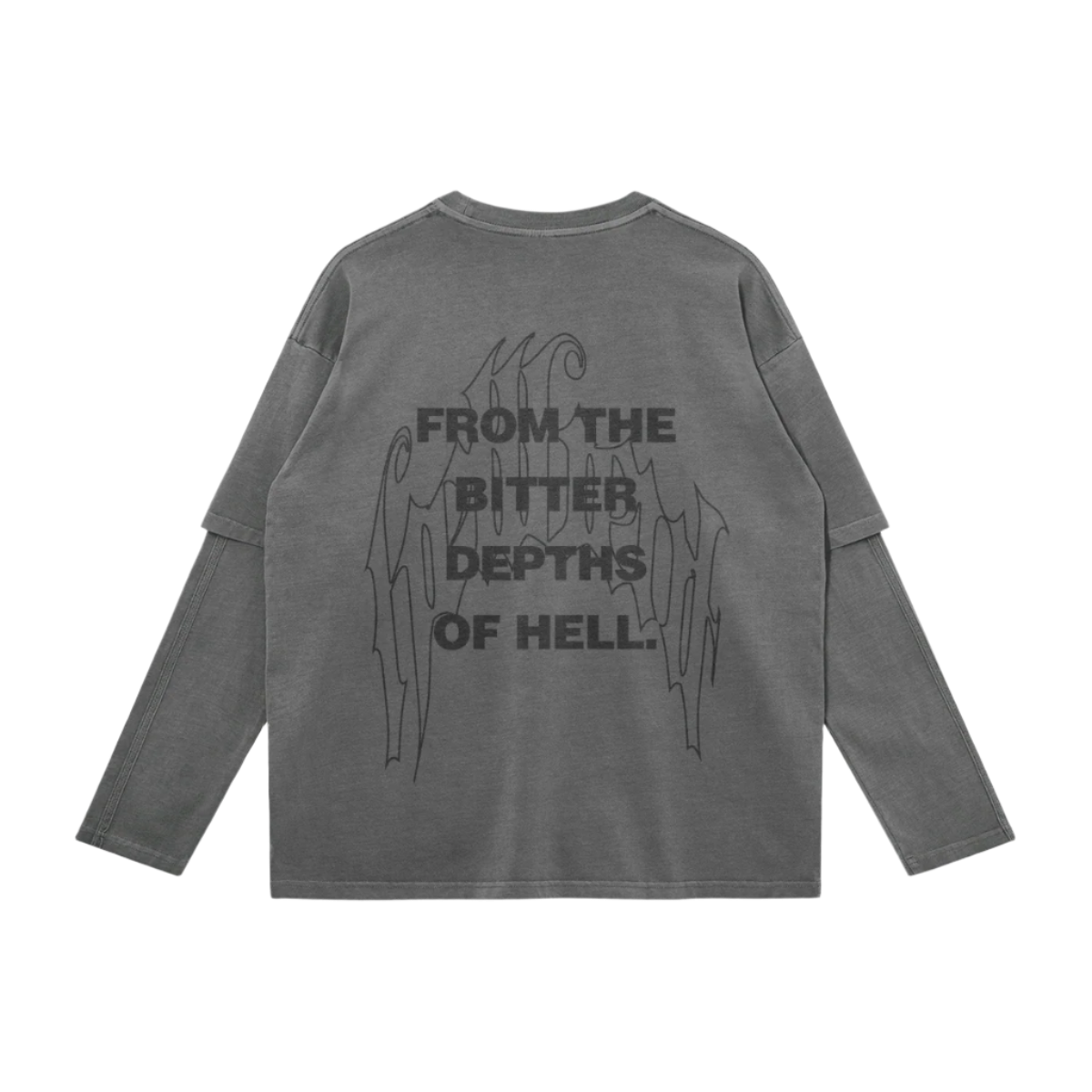 HEADFCK Layered Long Sleeve Tee