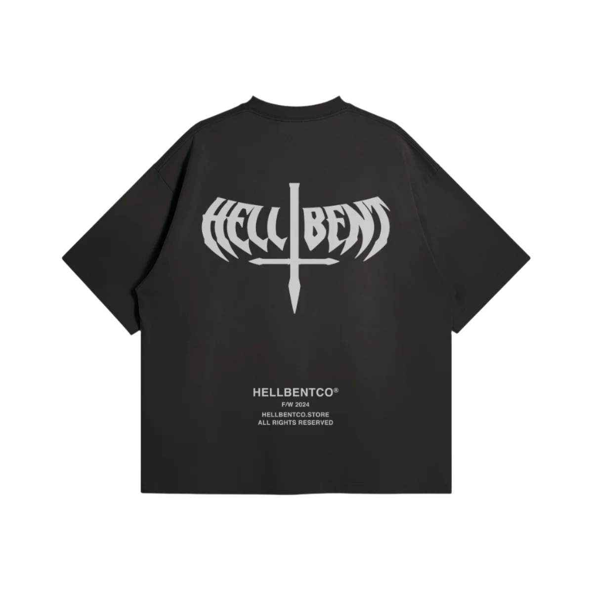 HOSTAGE Oversized Faded Tee