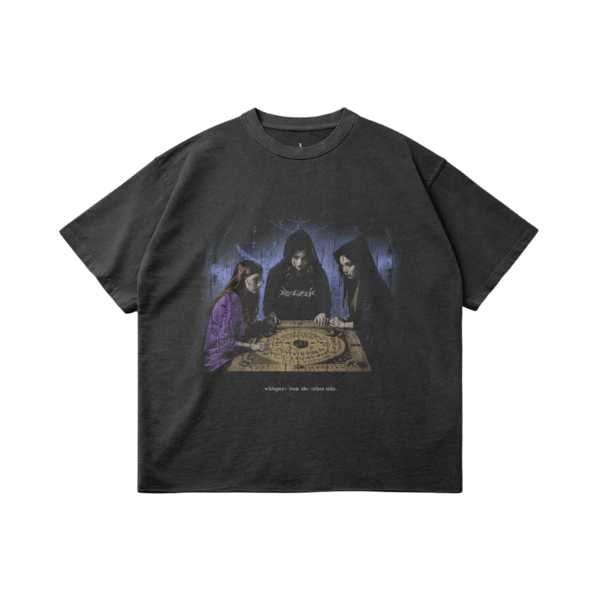 WHISPERS Oversized Raw Hem Tee