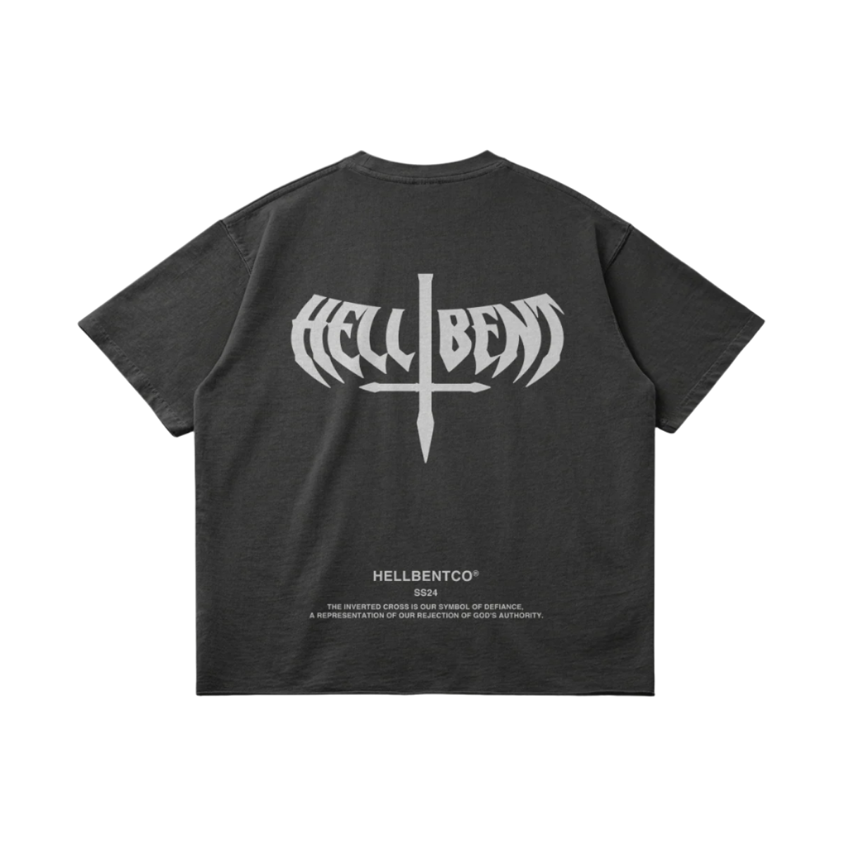 WHISPERS Oversized Raw Hem Tee